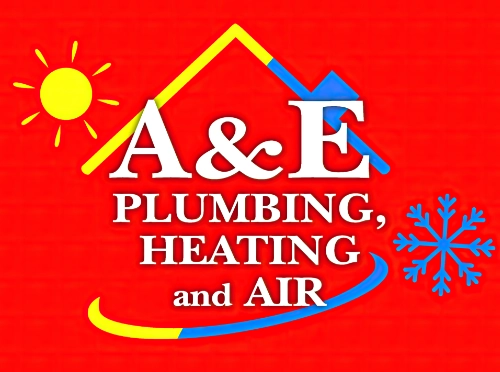 A & E Plumbing, Heating, and Air Conditioning logo